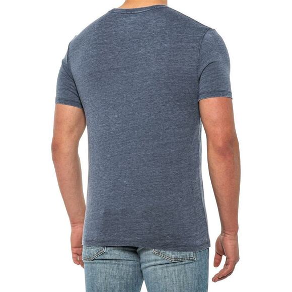 Mew! Lucky Brand Lucky American Flag Graphic Print Cotton Blend T-Shirt - Picture 2 of 4